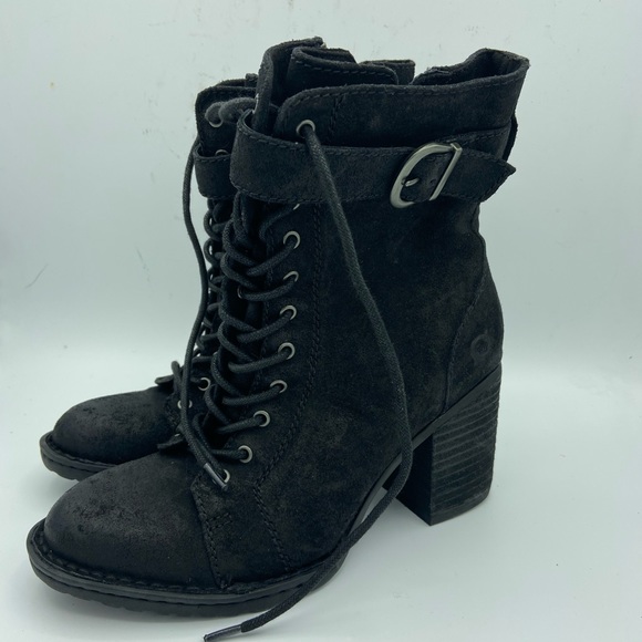 born cass block heel boot